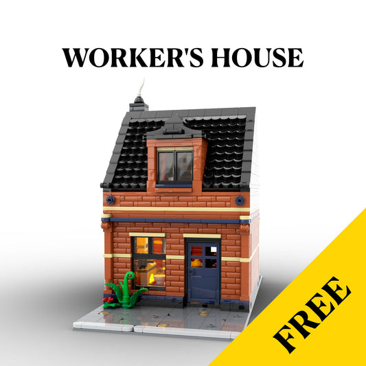Worker's House - FREE PDF Instructions